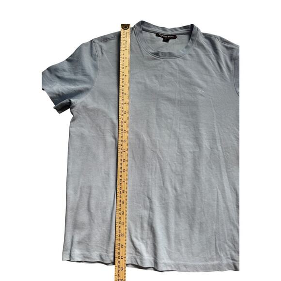 Michael Kors Men’s TShirt Light Blue Short Sleeve Tee |Size M |Logo Embr… - Picture 3 of 6